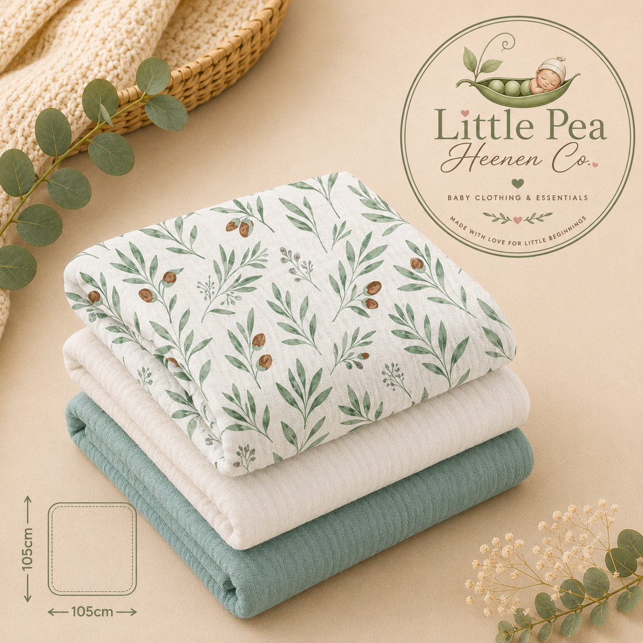 LP-176 Little Pea baby bedding