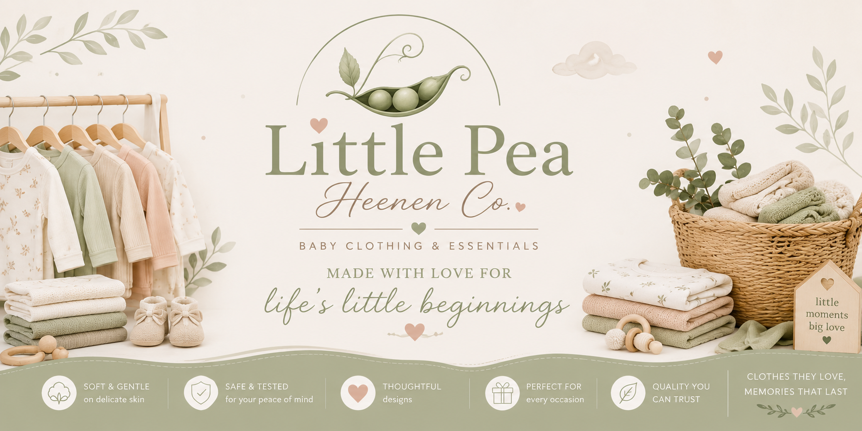 Little Pea Heenen Co. Baby Clothing and Essentials